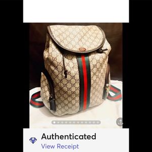 Gucci Boston Backpack Bag